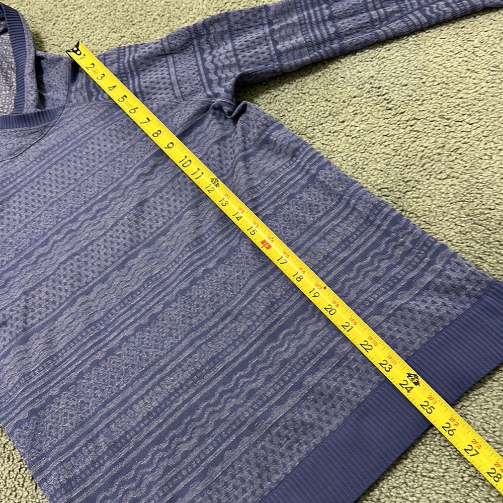 Rare Patterned Lululemon Lightweight Pullover Hoo… - image 6